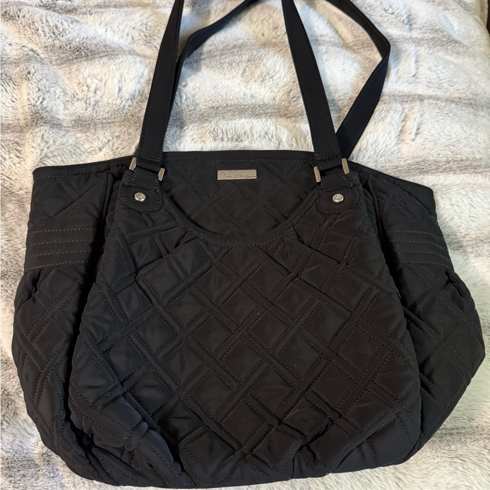 Vera Bradley Black Quilted Purse